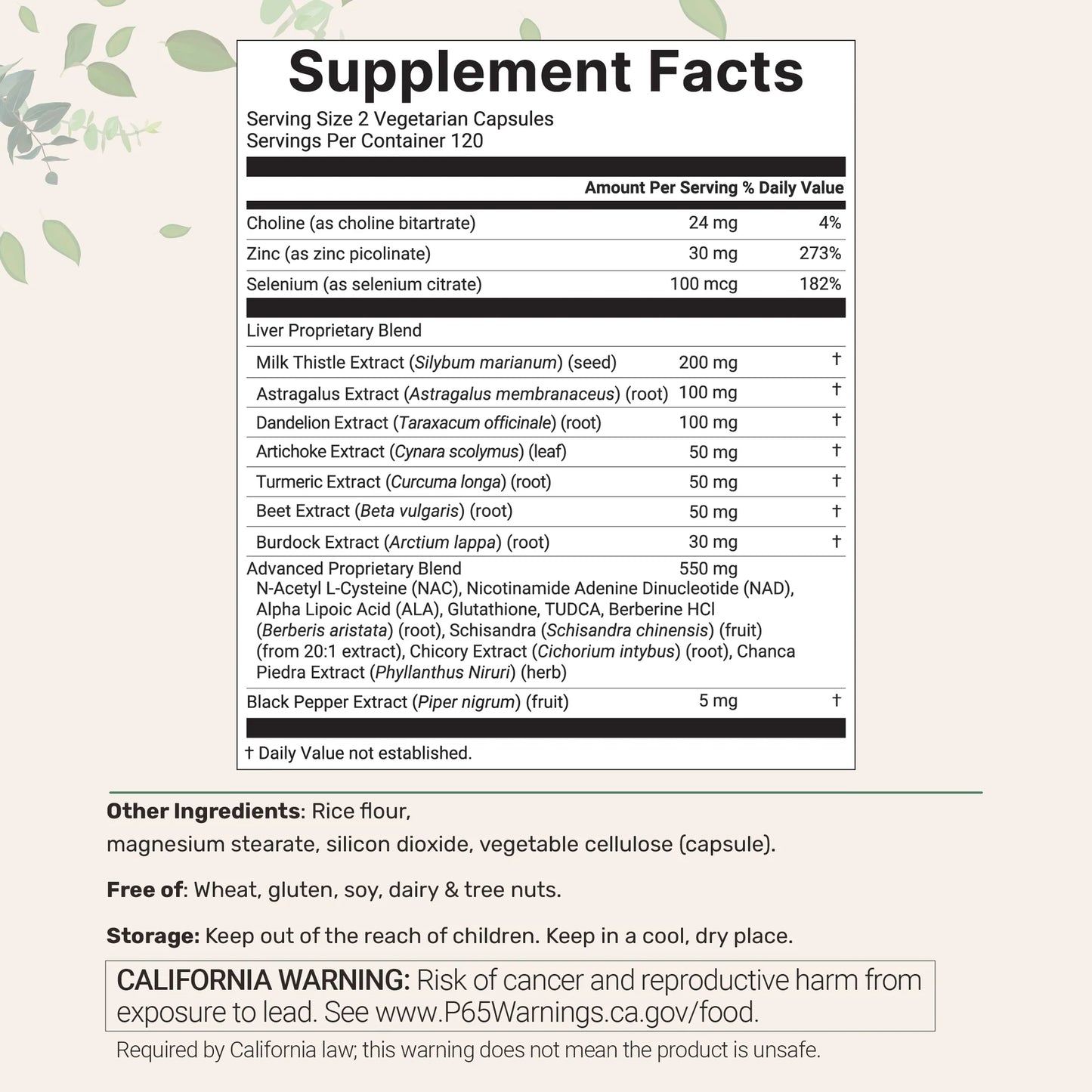 Micro Ingredients Liver Advanced+, 240 Veggie Capsules, 20-in-1 Advanced Support Complex